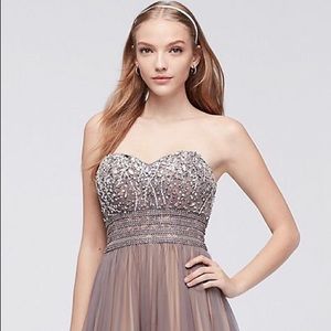 Blondie Nights Strapless Ballgown
